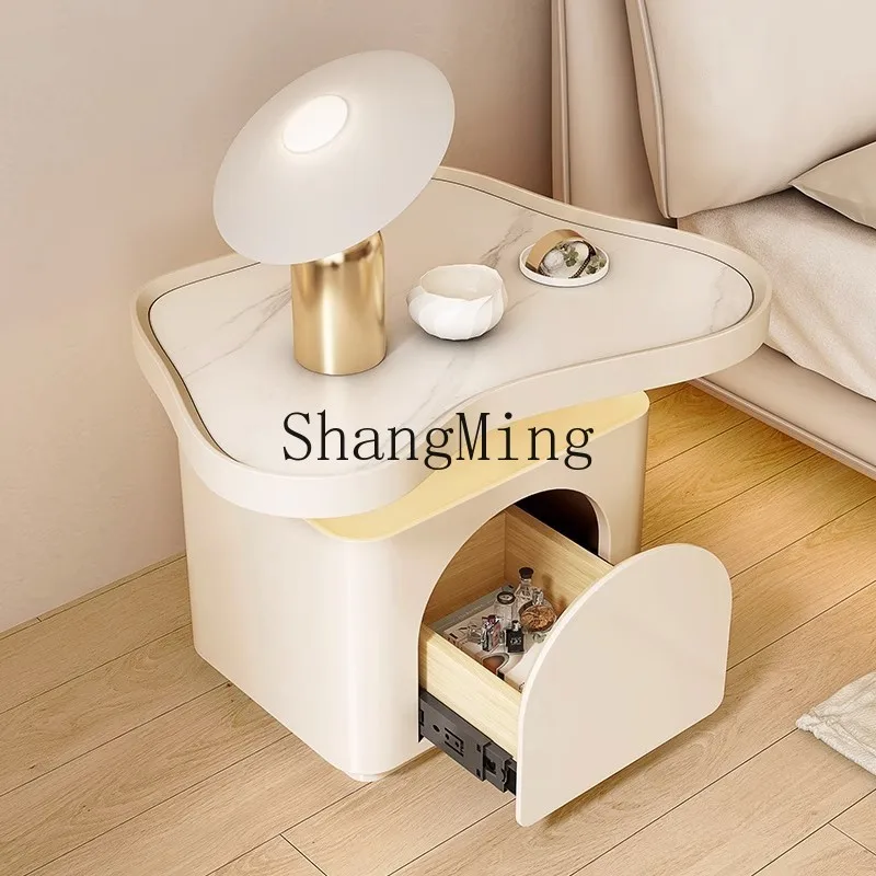 FG أريكة بلاطة الصخور جانب صغير عدد قليل من غرفة المعيشة على شكل خاص زاوية الرياح البيضاء الإبداعية عدد قليل من طاولات السرير الغيوم #5