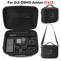 Bolsa de almacenamiento para DJI Osmo Action 5 Pro Action 4 3, bolsa de protección de hombro para cámara deportiva, caja de bolso de prevención de viaje portátil