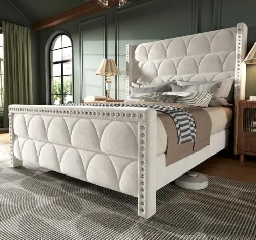 Queen Size Bed Frame with 56