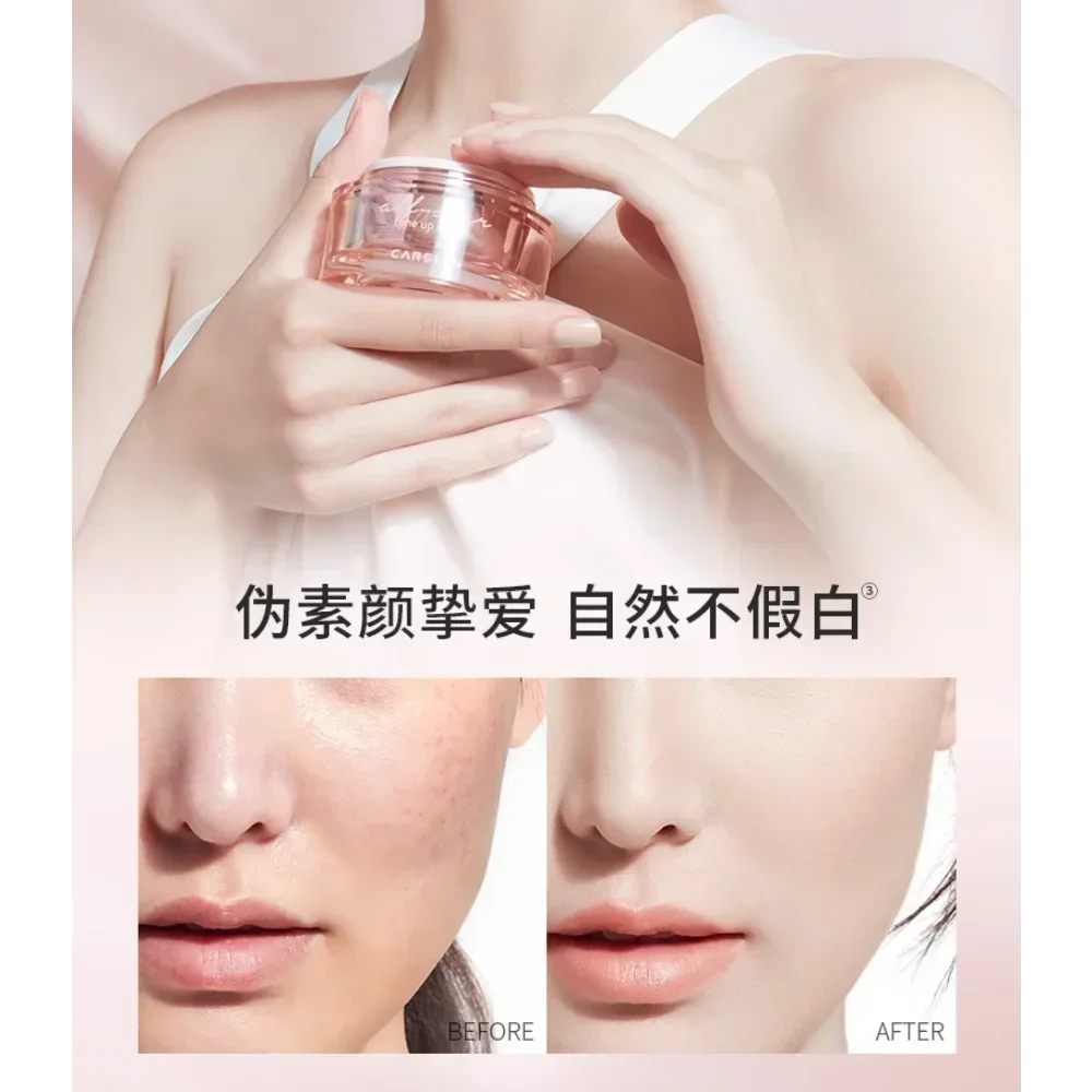 ของแท้ CARSLAN Tong-up Cream Face Foundation Makeup Primer Whitening Dress Cream Hydrating Moisture กันน้ำ