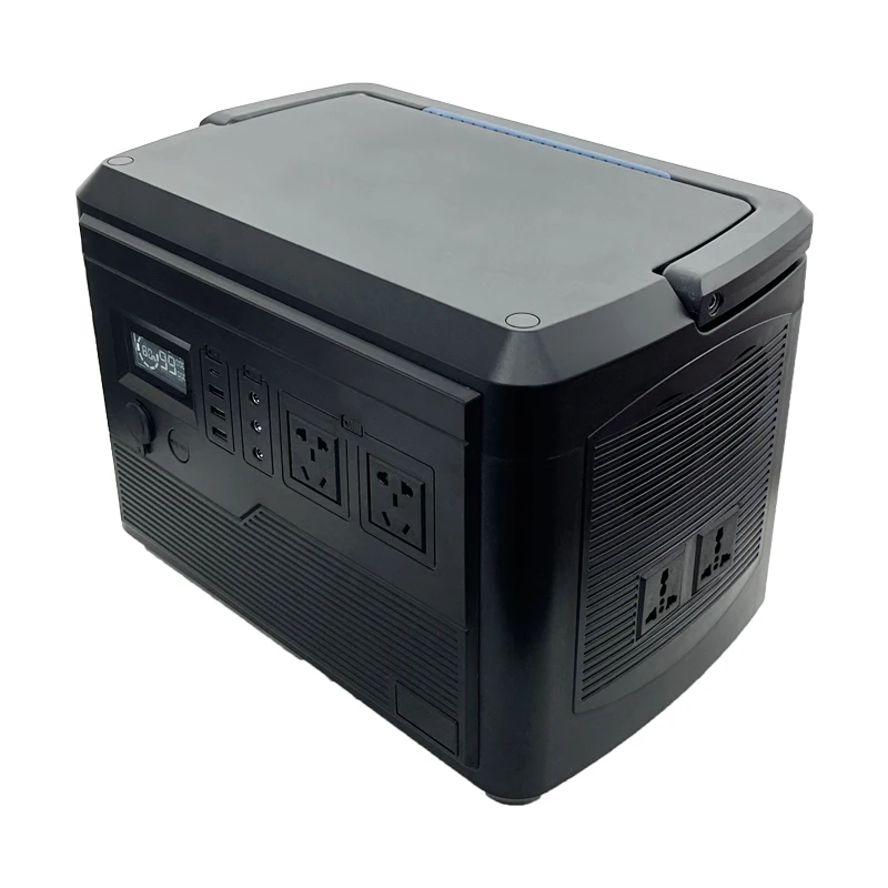 

Портативная электростанция с быстрой зарядкой, солнечный генератор для кемпинга, литиевая батарея, мощность 1500 Вт