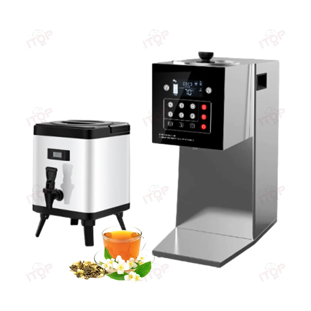 

Commercial tea equipment Milk tea coffee shop hot water automatic electric heating tea brewing machine