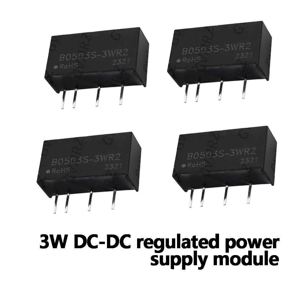 1PCS 3W B1205S B2405S B1515S B0505S-3WR2 SIP4 DC-DC regulated power supply module 12v to 5v Isolating Switching Power Supply