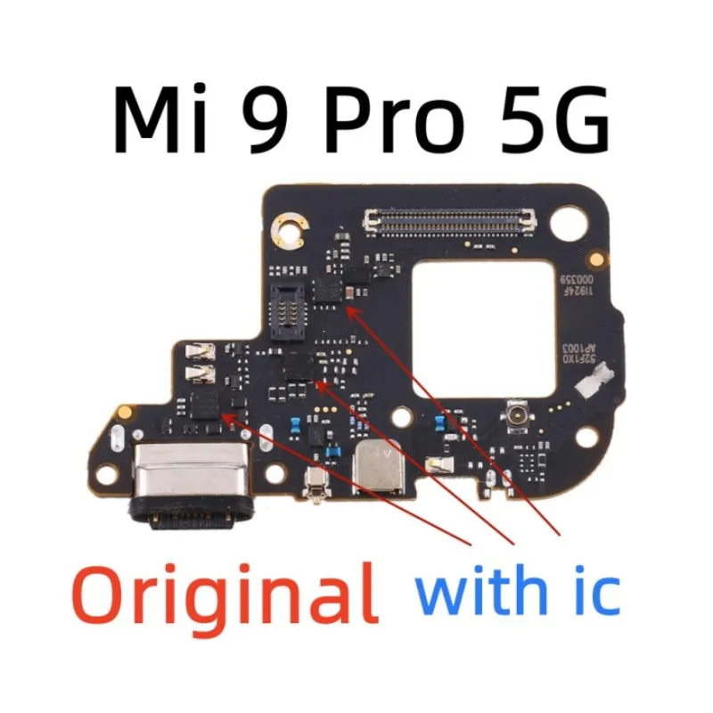 USB Power Charger Charging Port Board Dock Connector For Xiaomi Mi 8 8se 9 9se 9T Lite Pro With Mainboard Flex Cable