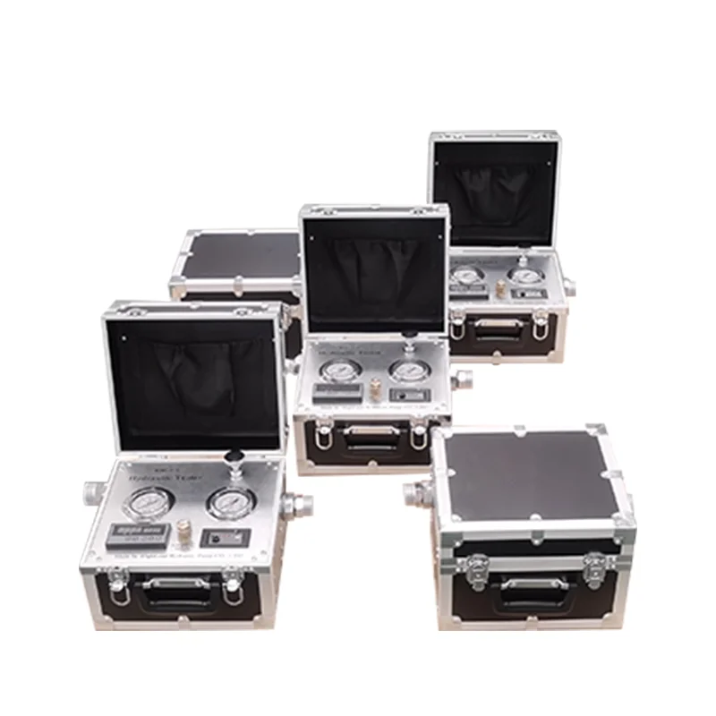 Portable Hydraulic Valve Tester Digital Hydraulic Pump Oil Pressure Gauges Hydraulic Motor Flow Tester