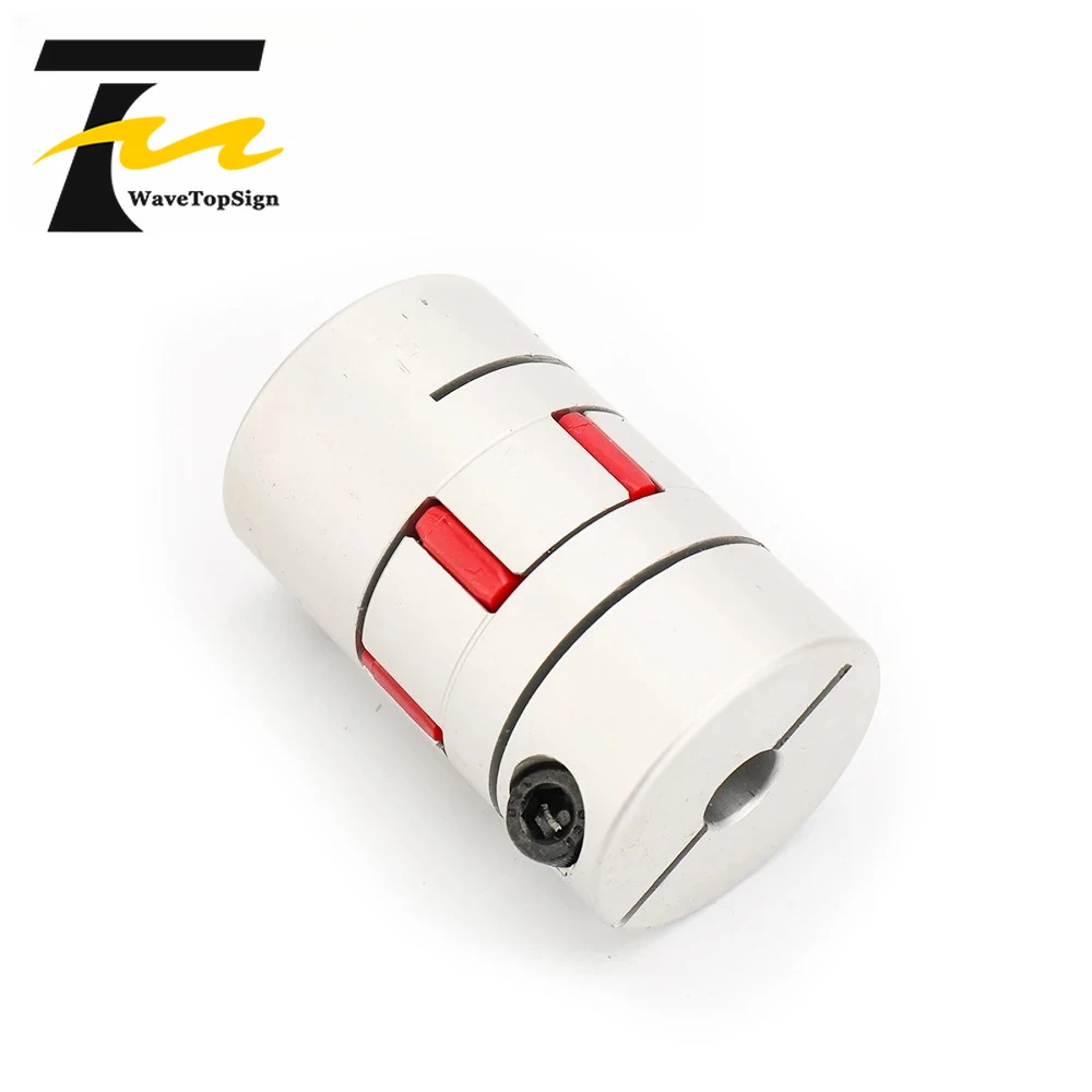 OD40L50 Aluminum Alloy Star Coupling Motor Joint Solid Rubber Hole 6mm 7mm 8mm 9mm 10mm 11mm 12mm 13mm 14mm for 3D printer CNC