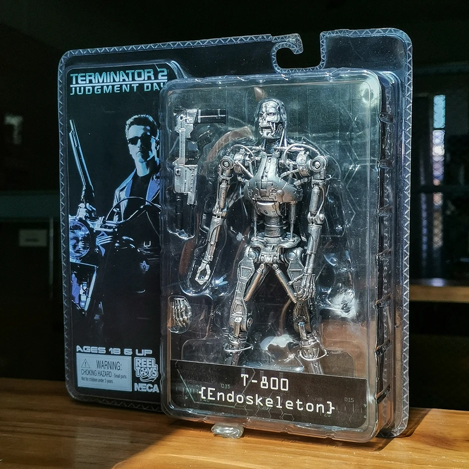 NECA The Terminator T-800 Steel Mill Action Figure modello eccellente giocattolo da collezione regalo