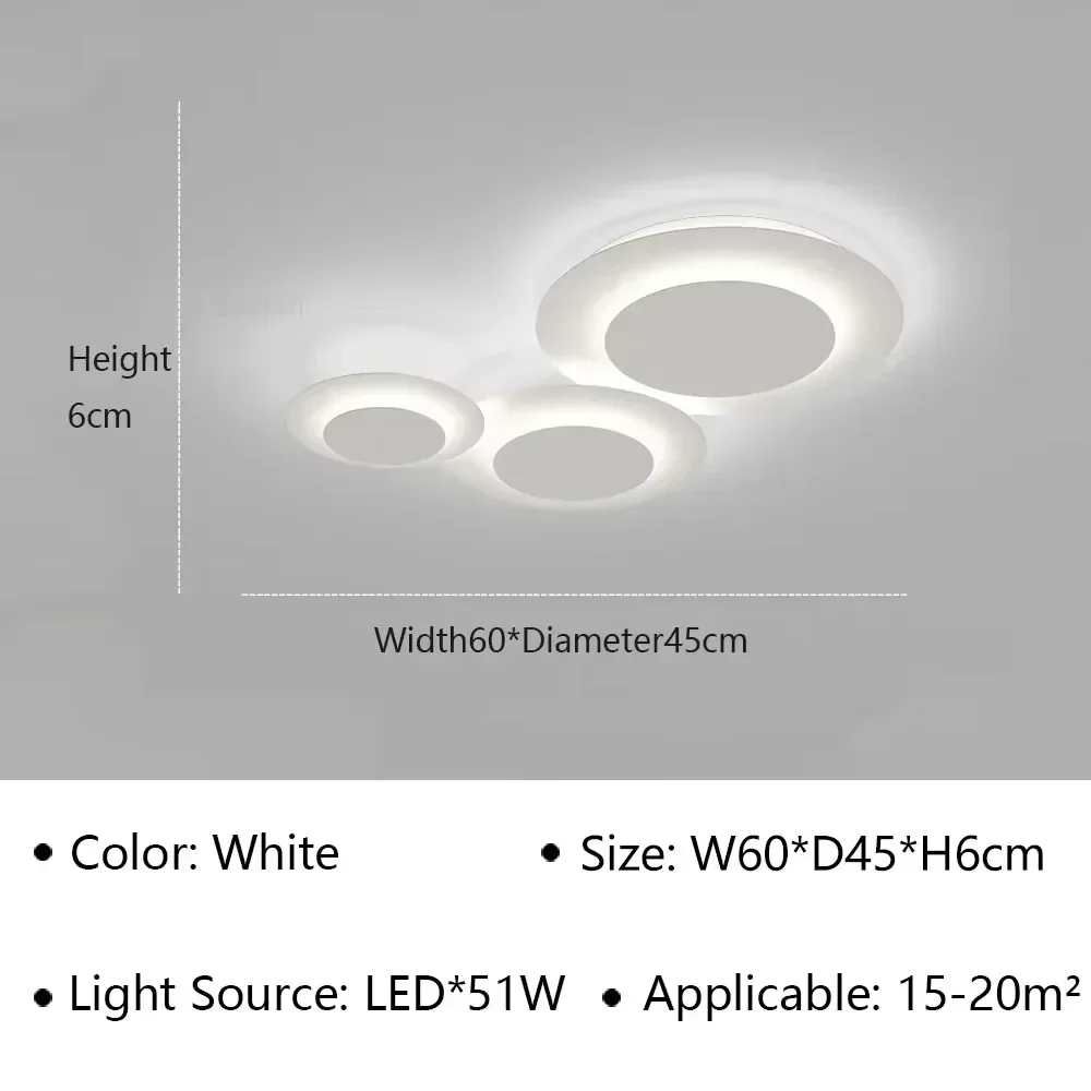 Scandinavische minimalistische woonkamer plafondlamp Moderne high-end rimpelverlichting voor tentoonstellingshal Home Decor Creatieve LED-verlichting