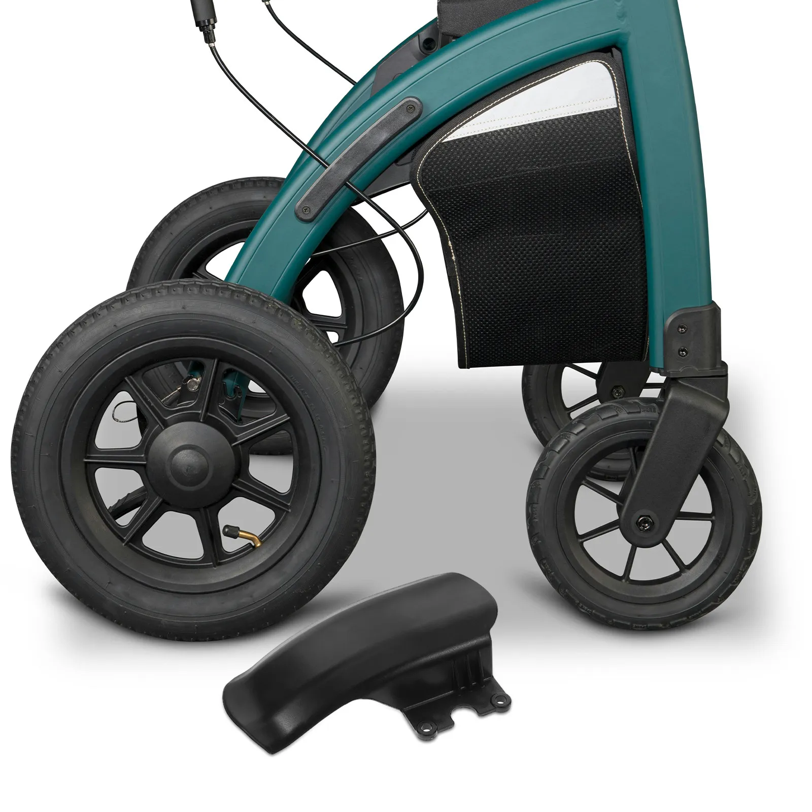 2Pcs Wheelchair Mud Guards Complete Coverage Sturdy Side Protectors for Electric Wheelchairs Enhanced Comfort Dirt Debris