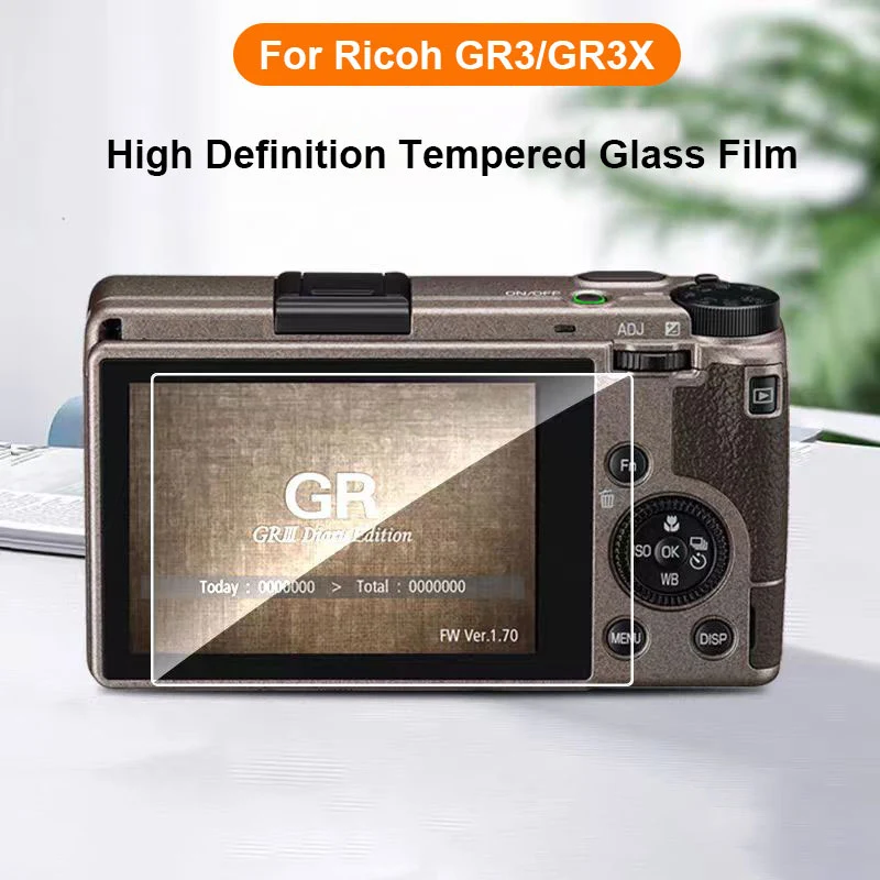 For Ricoh GR3 GR3X Camera Screen Protector Film Tempered Glass Scratch-Proof Explosion Protection