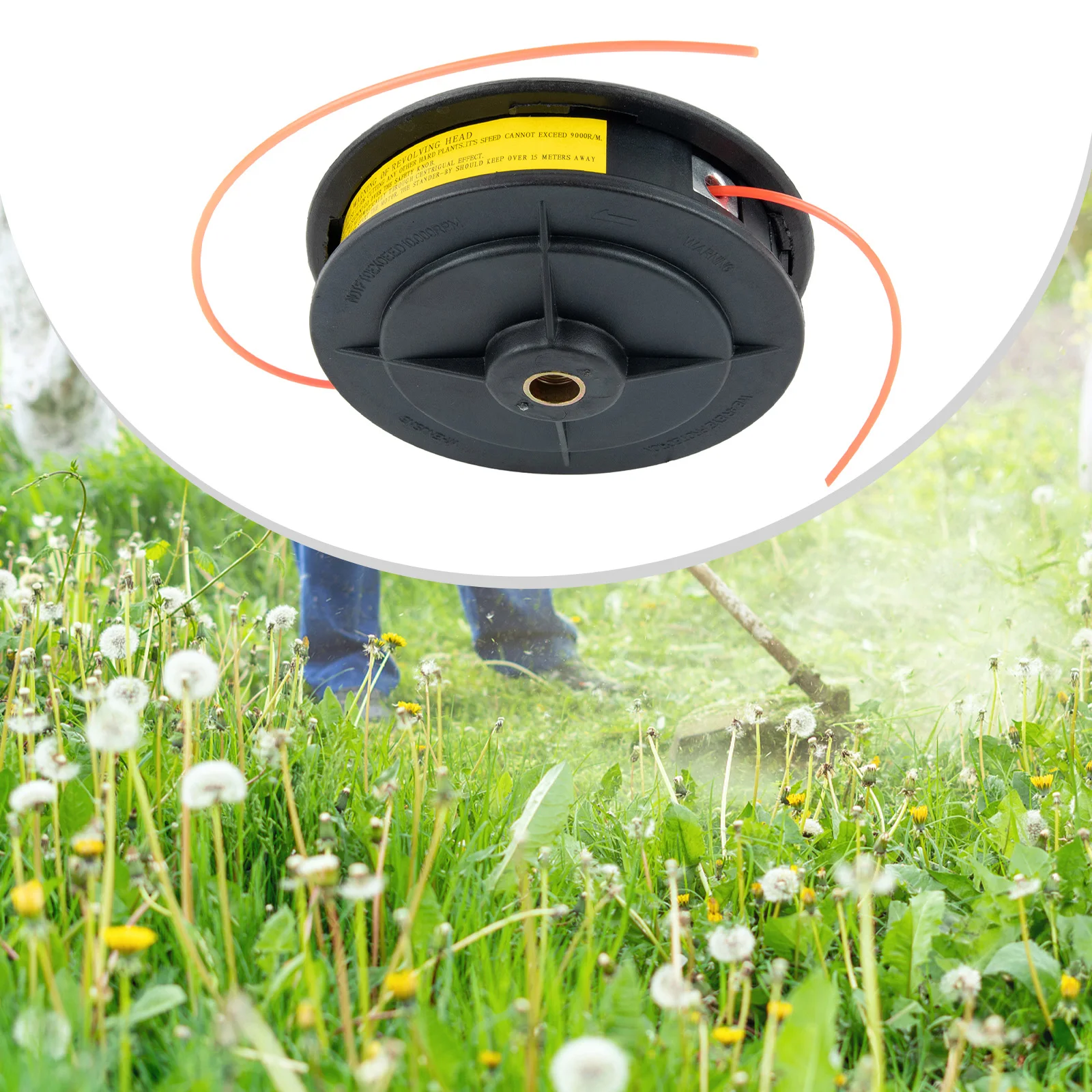Nylon Trimmer Head for Honda Brush Cutter Suitable for UMK422 UMK425 UMK431 UMK435 Straight Shaft for trimmers