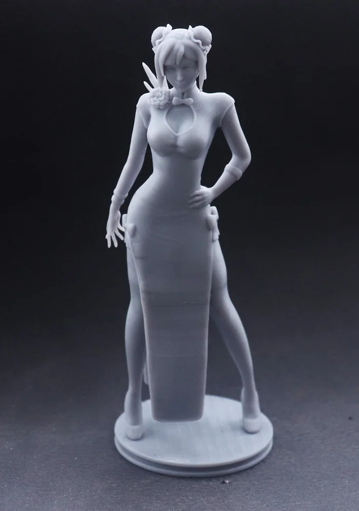 1/18 100mm 1/24 75mm Resin Model Pretty Girl  Unpainted Sculpture Figurine No Color RW-1066