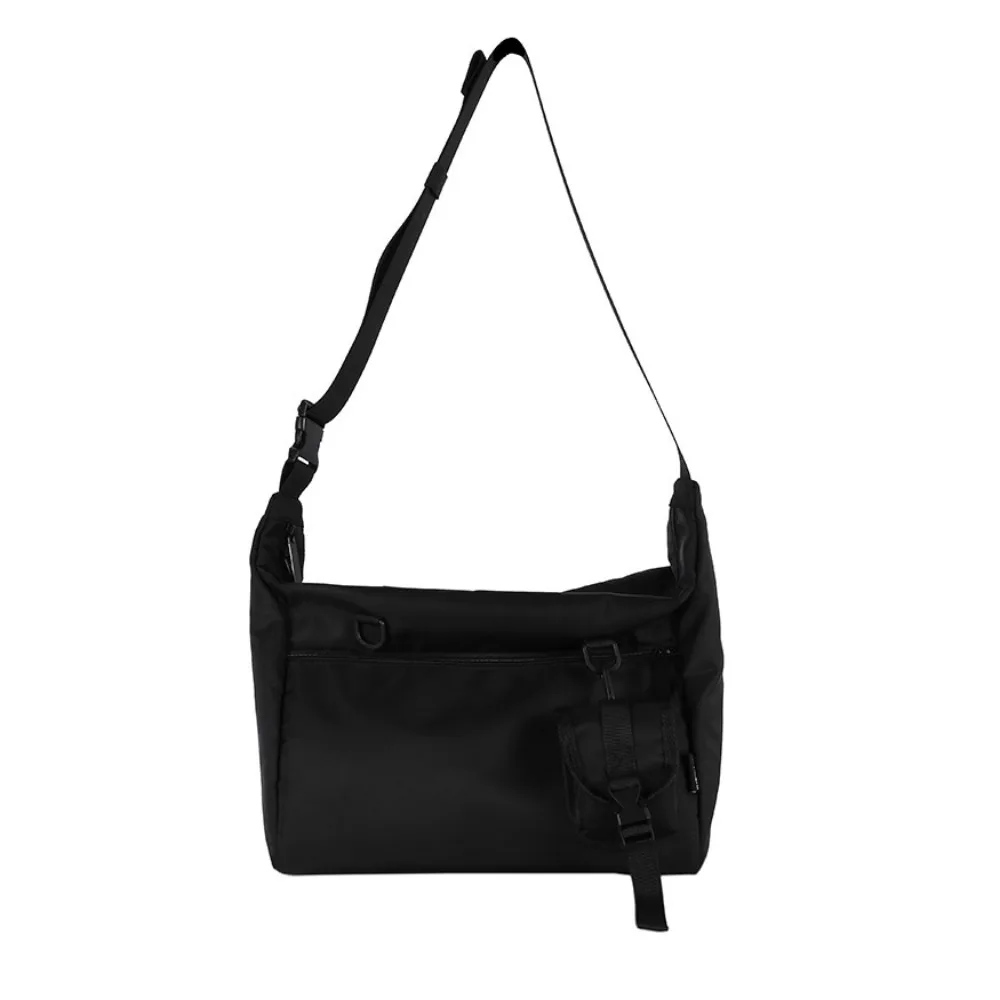 

Simple Oxford Cloth Crossbody Bag with Earphone Bag Fitness Large Capacity Sport Shoulder Bag Wallet Coin Purse Boys Bag Unisex