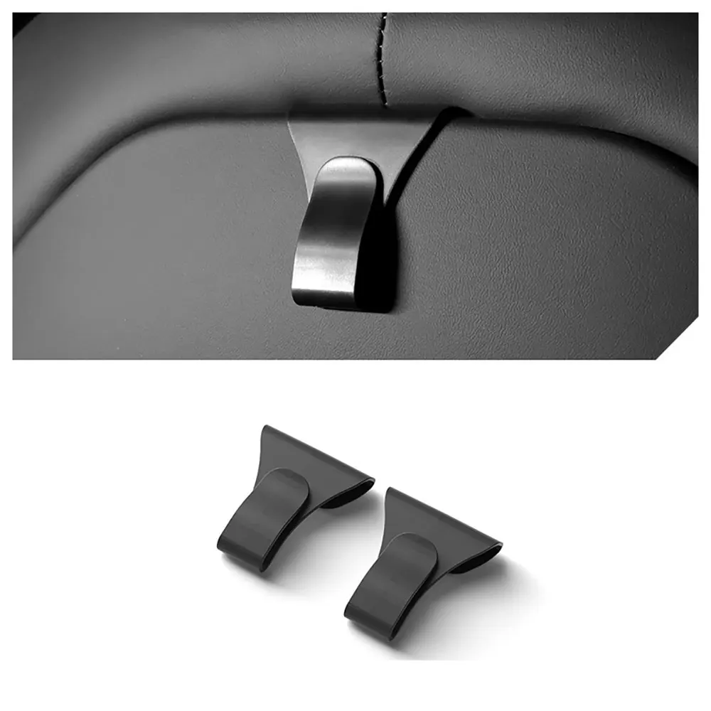 

Durable ABS Coat Hook For Tesla Model S X 2023-2025 Seat Headrest Hanger Seatback Suit Holder Auto Interior Accessories 2PCS