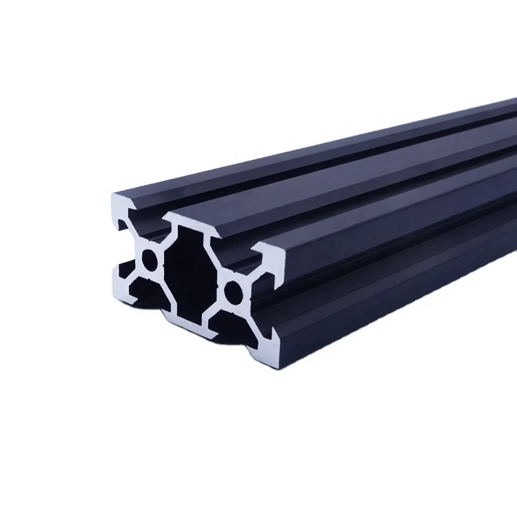 High Quality 6063 Aluminium 2020 2040 Extrusion Profile For frame And Curtain Wall