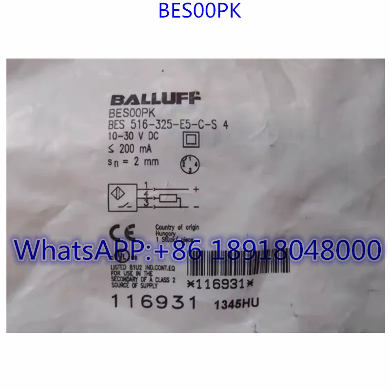 

Новый датчик BES00PK BES 516-325-E5-C-S4, быстрая доставка
