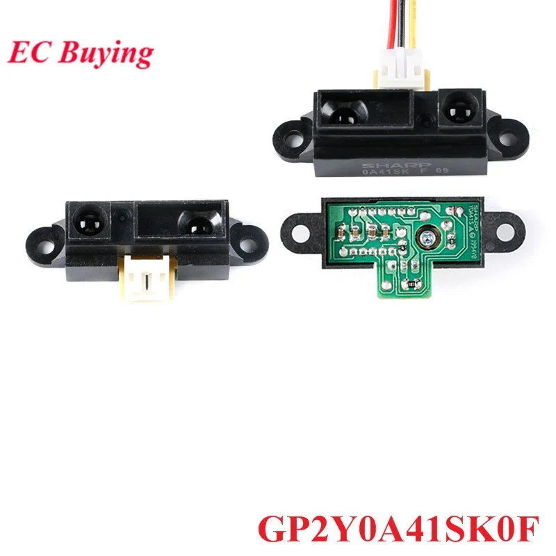 GP2Y0A41SK0F IR Infrared Ranging Sensor Module S-H-ARP 4-30cm Distance Measuring Sensors 5V for Arduino