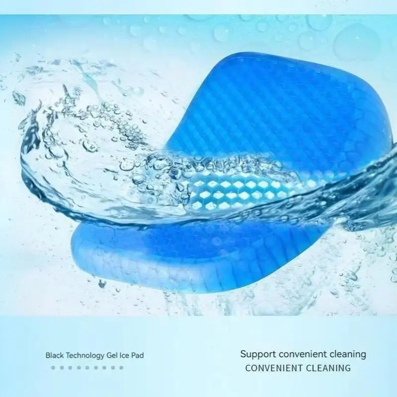 Honeycomb Gel Seat Cushion Perfect Cooling Breathable Ergonomic Support For Car Office Home Use