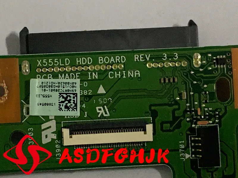 X555LD REV 3.3 3.6 HDD Board Original For Asus X555L  Laptop HDD Hard Disk Drive Board Version 100% Perfect Work