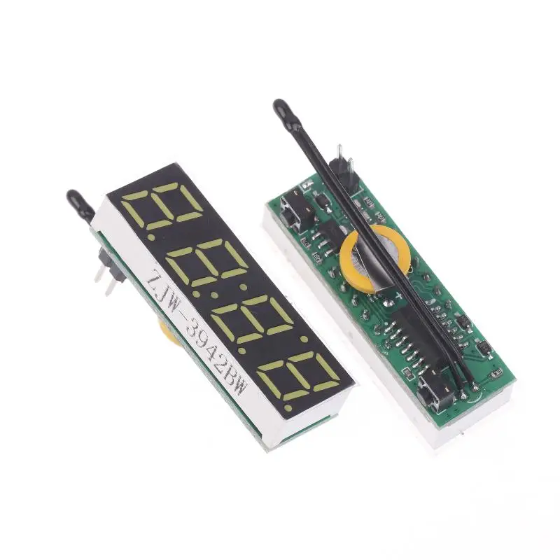 Digital Clock Temperature Voltage Module DIY Time/Thermometer/Voltmeter Car Clock Modification RX8025T Chip