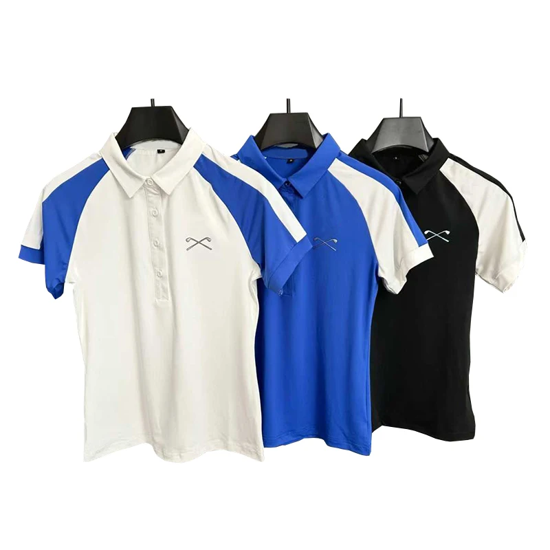 Summer New Product Golf Women's Outdoor Quick drying Sports Shirt Universal Short sleeved T-shirt Slim fit Polo Shirt Casual Top