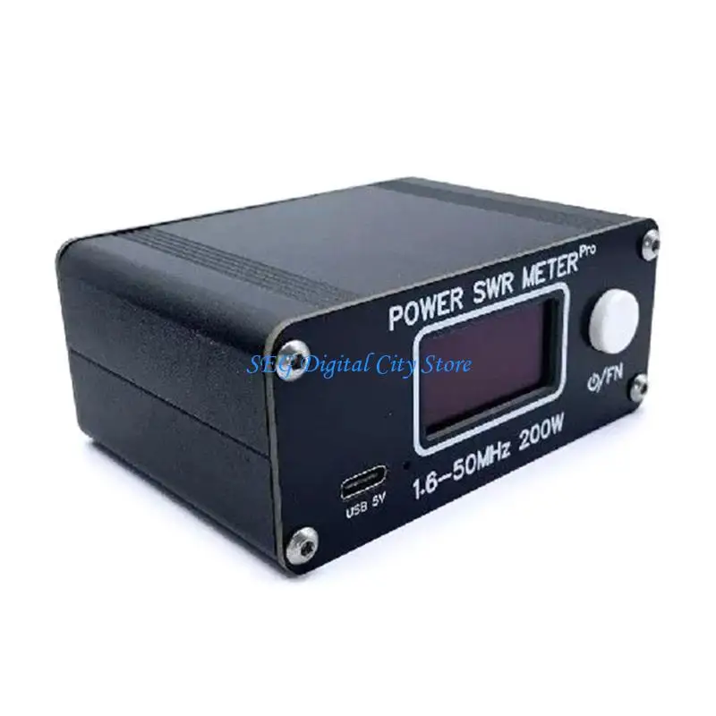 

U75B Professional 200W Power SWR Meter 1.29" Screen for Shortwaved Communication