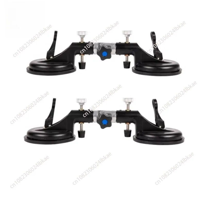 

Aluminum alloy adjustable vacuum double suction cup adjustable for patchwork, leveling, brick pulling, and vibrating tiles