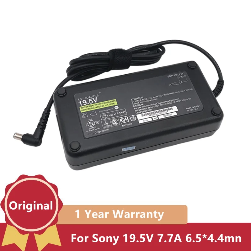 

Genuine For Sony VAIO PCG21511L VGC-JS270J/Q 20.1-Inch All-in-One PC Laptop Charger AC DC Adapter VGP-AC19V54 ADP-150TB C 150W