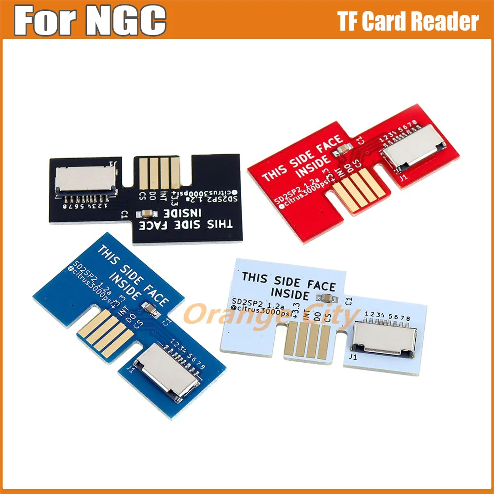 40PCS Micro SD Card Adapter TF Card Reader for NGC Game Cube SD2SP2 SDLoad SDL Micro