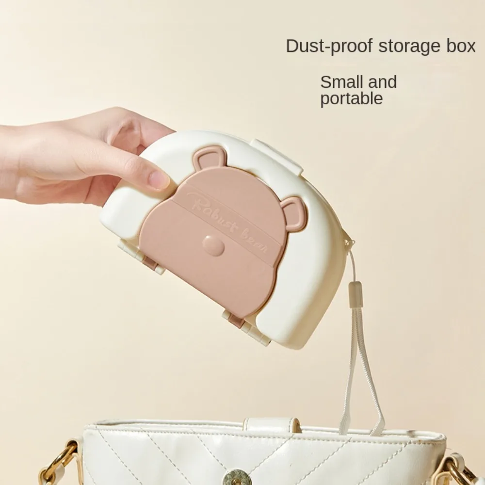 Ensemble de brosses de nettoyage de bouteilles multifonctions, Kit de brosses à biberons ours Lion, égouttoir de rangement 8 en 1, brosse de lavage de tasse en verre