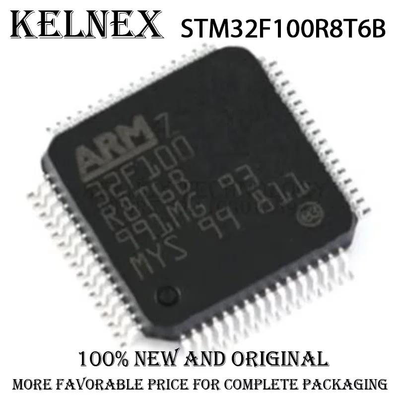 1pcs STM32F100RCT6B STM32F100C6T6B STM32F100RBT6B STM32F100RCT6 STM32F100C4T6B STM32F100R8T6B STM32F100R4T6B MCU