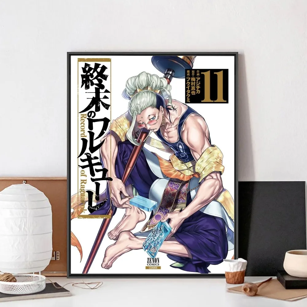 Record of Ragnarok Poster No Framed Poster Kraft Club Bar Paper Vintage Poster Wall Art Painting Bedroom Study Stickers