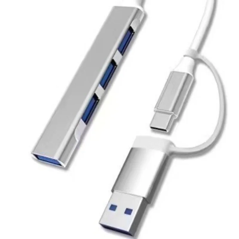 2-In-1 Docking Station Usb3.0 Suitable for Computer Notebook Hub Splitter Expander Type-c Docking Station