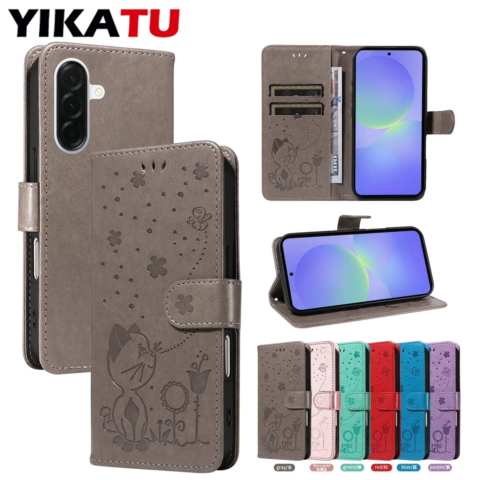 

Card Framework Wallet Case For Samsung Galaxy J4 Plus J5 J6 J7 Prime J3 2016 J610F J530 J510 J415 J330 J310 Flip Stand Kickstand