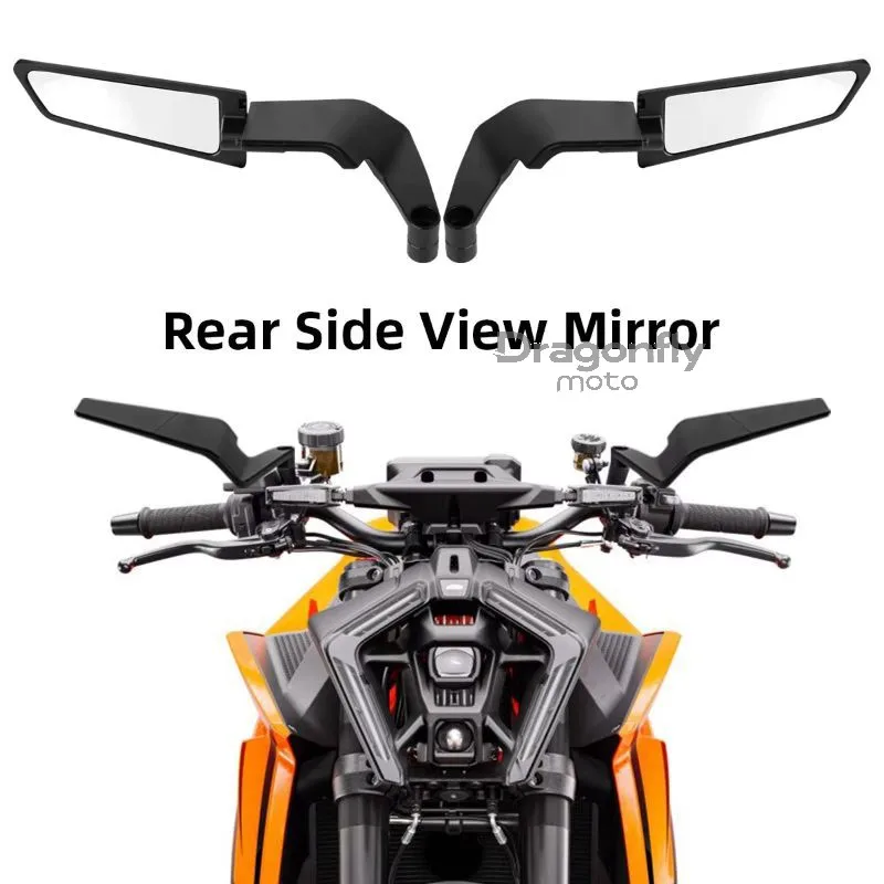 

Зеркало бокового вида для мотоцикла KTM 125 200 250 390 690 790 890 Duke 990 1290 1390 Super Duke Stealth Winglets, зеркала заднего вида