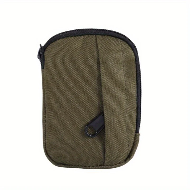 1 Stück Taktische Outdoor-Hüfttasche Nylon Mini-Geldbörse Kartentasche Kleine Tasche Schlüsselbeutel Geldbeutel Herren Wasserdichte Tragbare EDC-Tasche – Detail 1