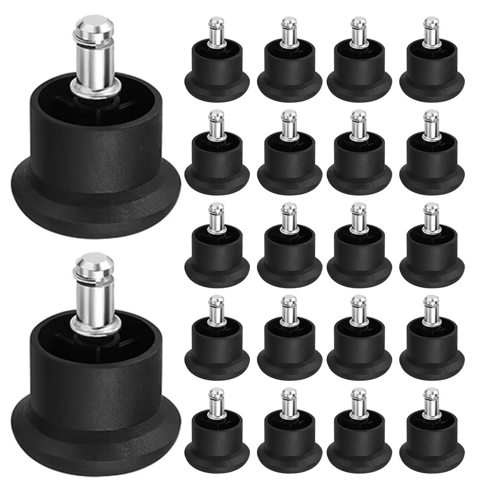 Bell Glides Replacement Chair Fixed Foot Pad Rug Office for Carpet Plug Area Rugs