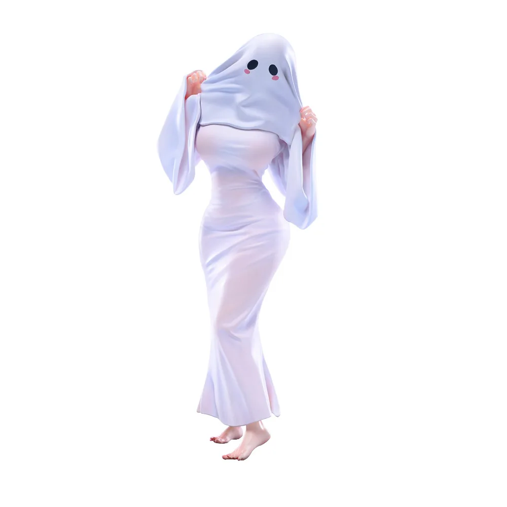 ใหม่ 21 ซม.Chiyu รูปอะนิเมะ Ghost Girl Mrs.Apricot PVC Action Figure ของเล่นผู้ใหญ่รูปปั้นตุ๊กตาตุ๊กตาของขวัญ