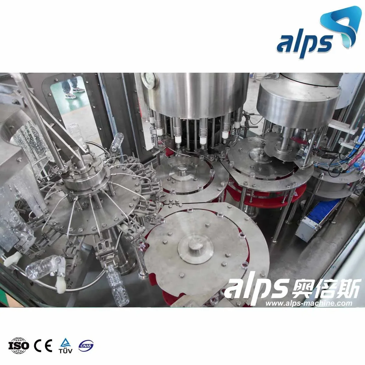 Factory Complete Machine Drinking Mineral Water Purification Washing Bottling Filling Capping Production Line bottling Plant