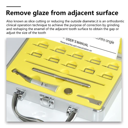 Imagen 2 del producto XND-sistema IPR alternativo de reducción de esmalte interproximal, ortodoncia Dental, pelado, contraángulo 4:1, ortodoncia todopoderoso