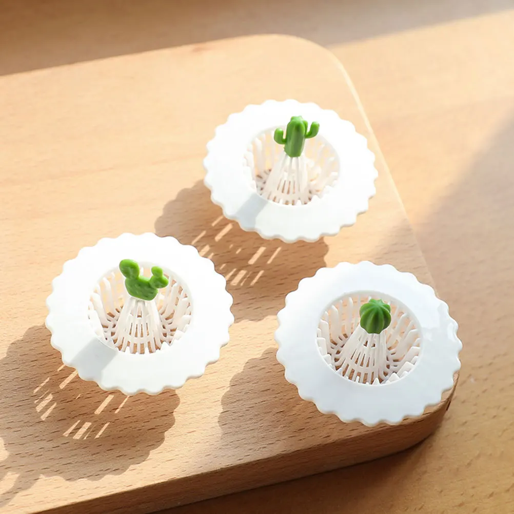 

10Pcs Environmentally Friendly Floor Drain Cover Prevent Clogs Kitchen Sink Hair Filter Durable Mesh Strainer Floor Drain Covers