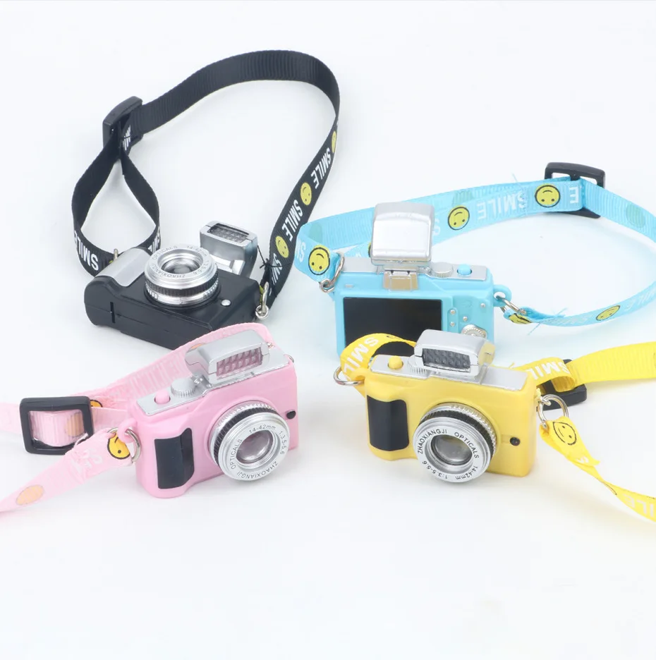 

Miniature Doll Simulation Toys Camera Cute Decoration For Dollhouse Decoration Doll Plush toy Accessories Gift For Girl ﻿