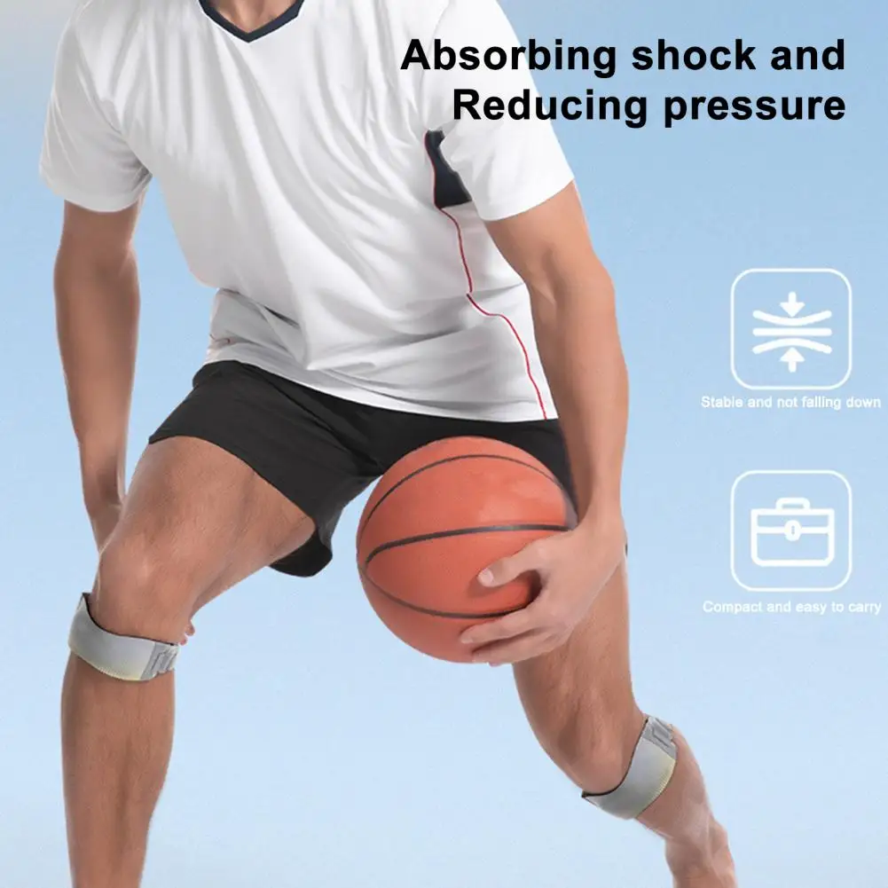 

Наколенник надколенника, спортивный теннис, баскетбол, бег, велоспорт, облегчение боли в колене, поддержка сухожилий надколенника, стабилизатор, наколенник, бандаж