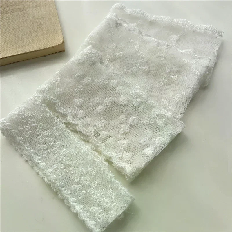 Sweet Lace Belt For Women To Match Skirts And Jeans, White Silk Belt, Long Silk Scarf, Suitable For Daily Wear
