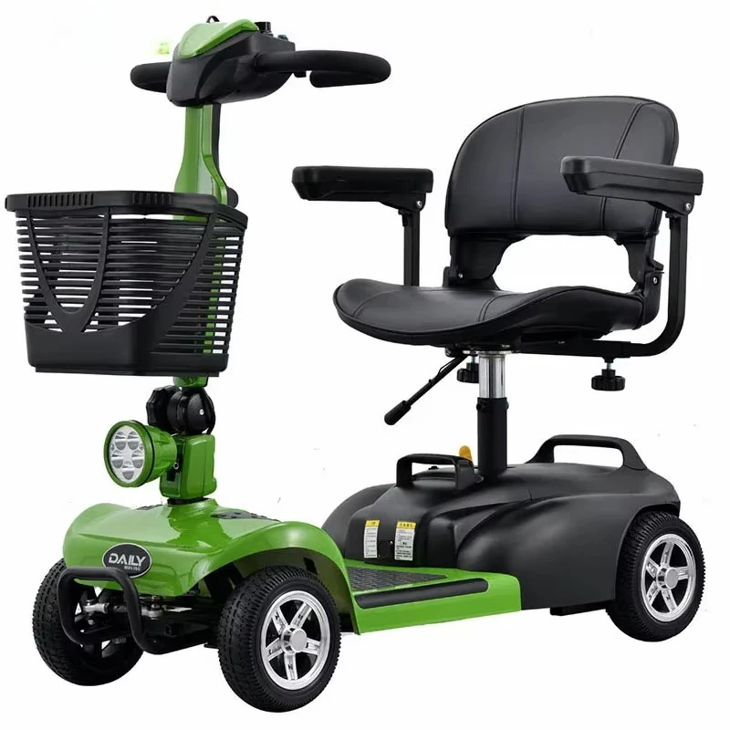 

Airo Power 4 Wheel Electric Mobility Scooter Handicapped Scooter for Old People