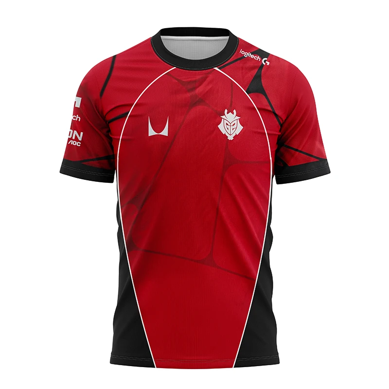 2026 new G2 jersey e-sports CS2 LOL VALORANT men's  women's suitable breathable fashion fan official website same large size top