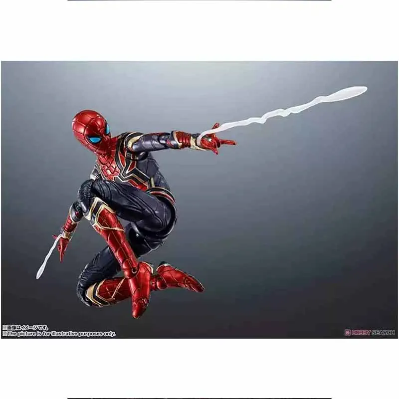 IN MAGAZZINO Bandai SHF con licenza ufficiale Spider-Man: No Way Home SPIDER-MAN Anime Action Figures Giocattoli per ragazzi/ragazze/regalo per bambini