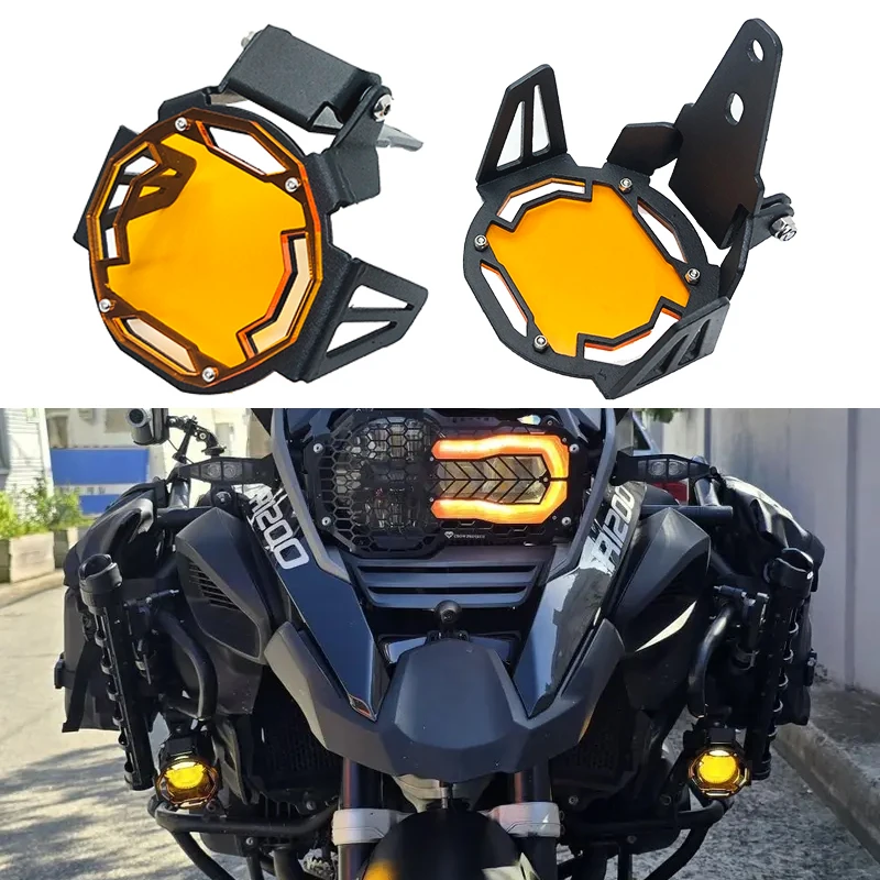 Motorcycle Flipable Fog Light Protector Guard Lamp Cover For BMW R1200GS LC R1250GS Adventure R1250 GSA F800GS F750GS F850GS ADV