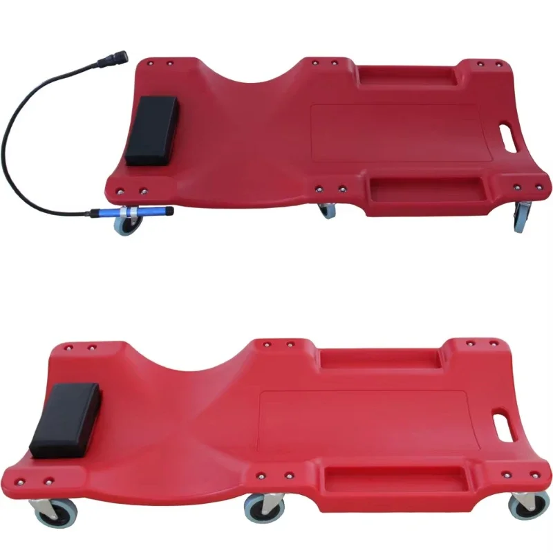 

Plastic rolling trolley for car repair