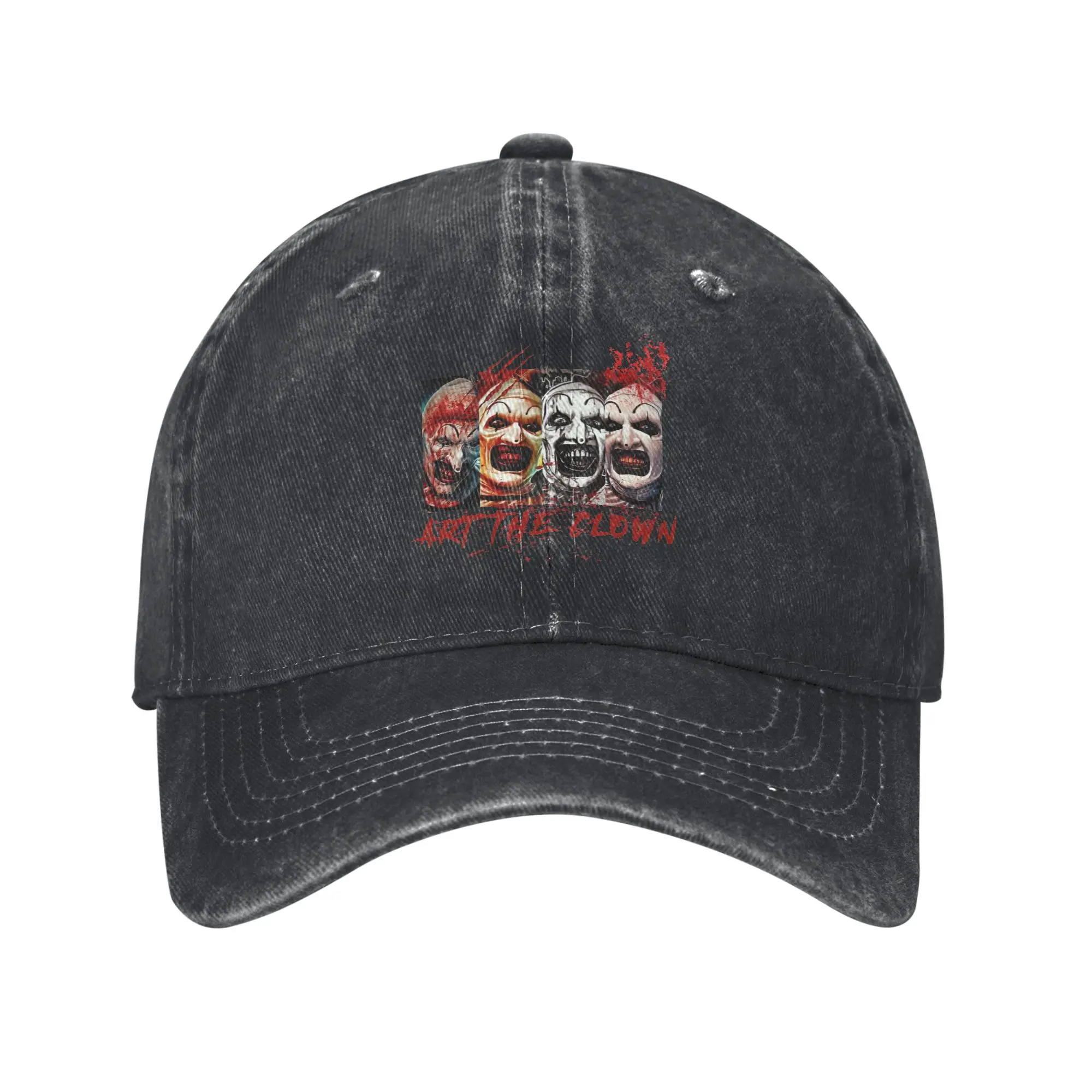 Casual Art The Clown Bloody Terrifier Baseball Caps for Men Women Distressed Cotton Snapback Hat  Outdoor Soft Caps Hat